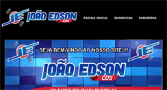 Desktop Screenshot of joaoedsoncds.com